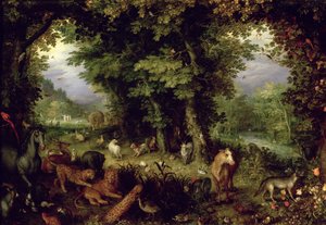La Tierra o El Paraíso Terrenal, 1607-08